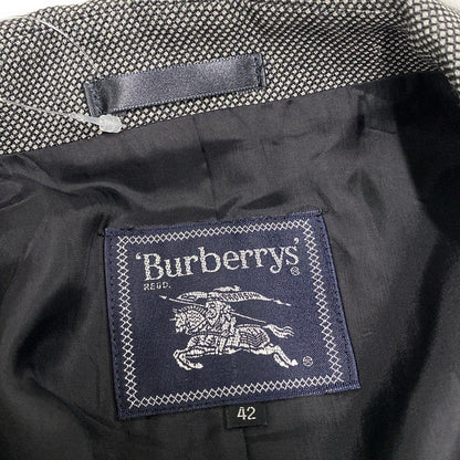 BURBERRYS Jacket Asian fit XL 42 US size L Gray Black Authentic