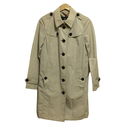 BURBERRY LONDON Coat Nova Check Asian fit S 36 US size XS Beige Authentic