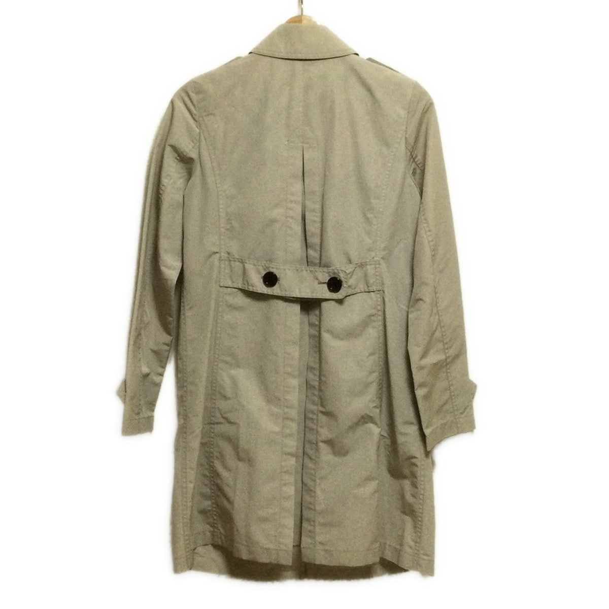 BURBERRY LONDON Coat Nova Check Asian fit S 36 US size XS Beige Authentic