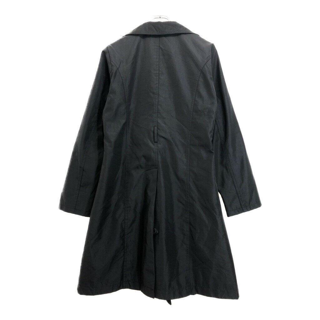 BURBERRY Coat Nova Check Asian fit XL US size L Black Authentic