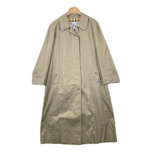 BURBERRY Coat Nova Check Asian fit XS US size 2XS Light Brown Authentic