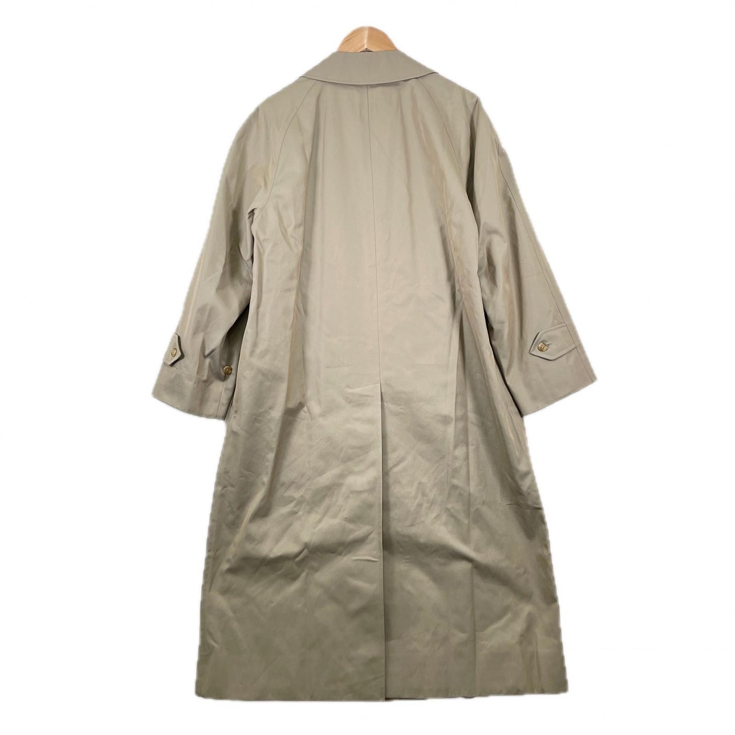 BURBERRY Coat Nova Check Asian fit XS US size 2XS Light Brown Authentic