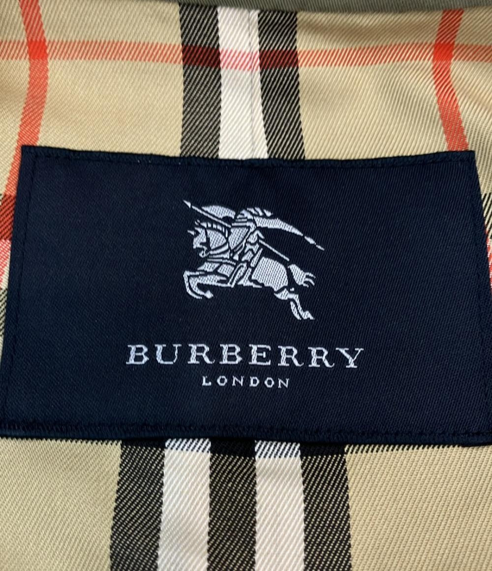 BURBERRY LONDON Coat Nova Check Asian fit M US size S Khaki Authentic