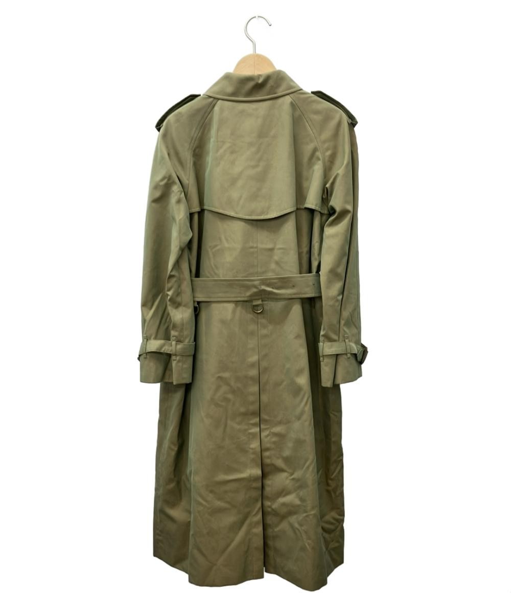 BURBERRY LONDON Coat Nova Check Asian fit M US size S Khaki Authentic