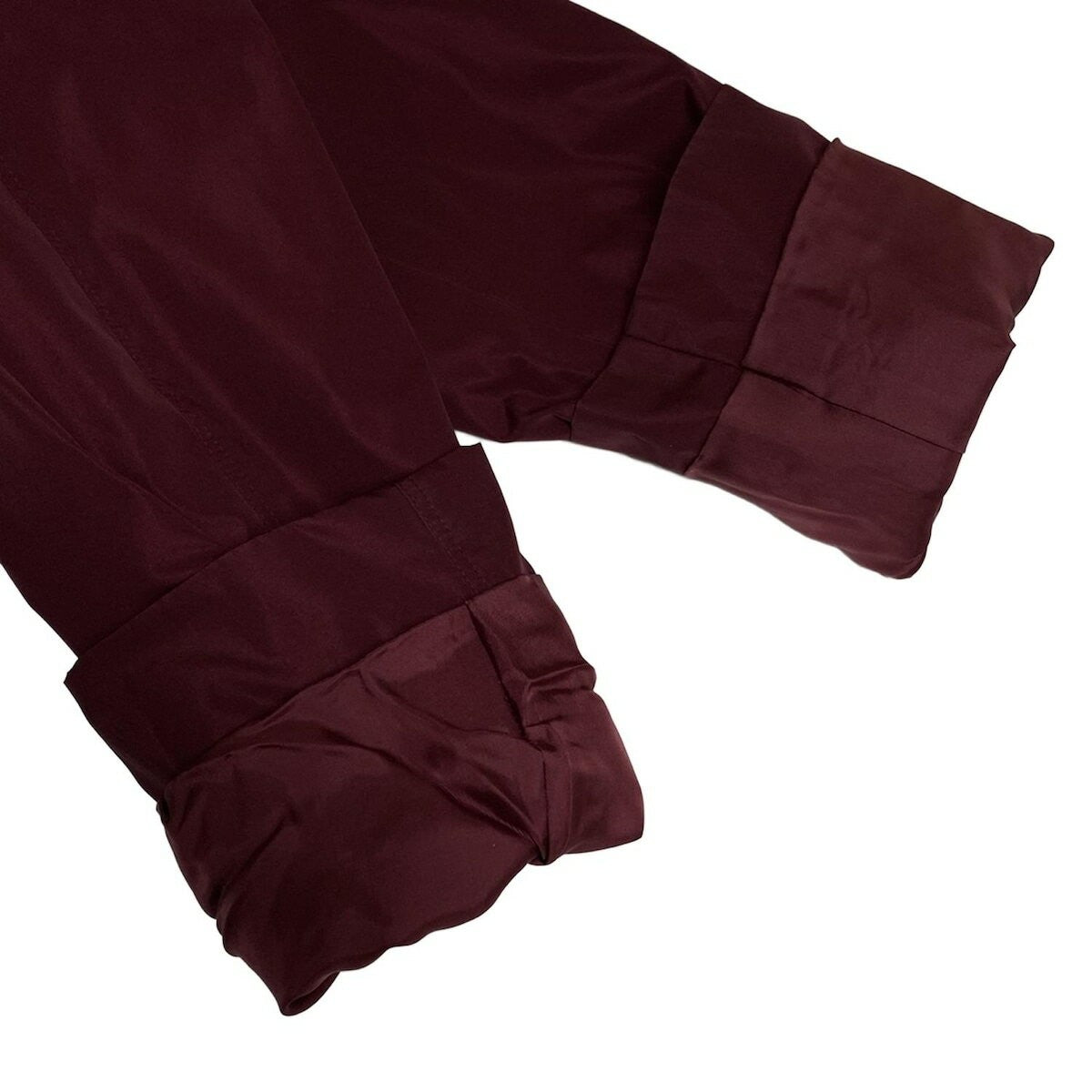 BURBERRY LONDON Coat Nova Check Asian fit M 38 US size S Bordeaux Authentic