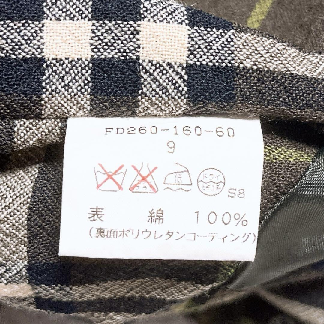 BURBERRY LONDON Coat Nova Check Asian fit M US size S Khaki Authentic