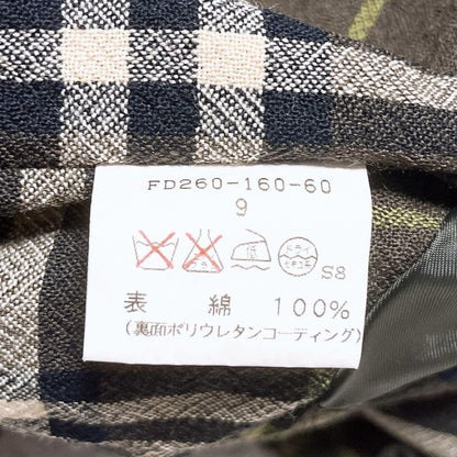 BURBERRY LONDON Coat Nova Check Asian fit M US size S Khaki Authentic