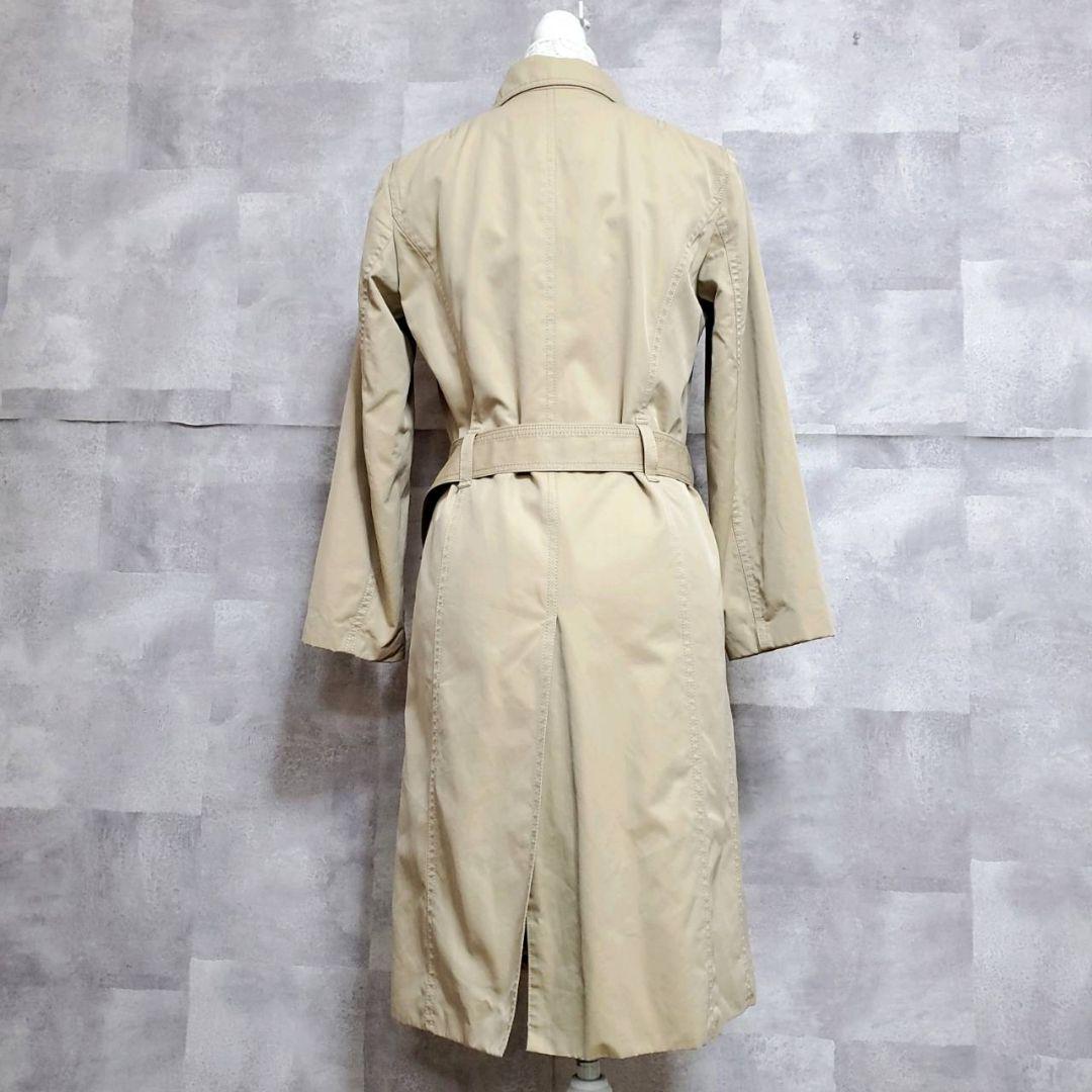 BURBERRY Coat Nova Check Asian fit S 36 US size XS Beige Authentic