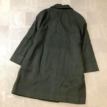 Aquascutum Trench Coat Asian fit L US size M Khaki Authentic