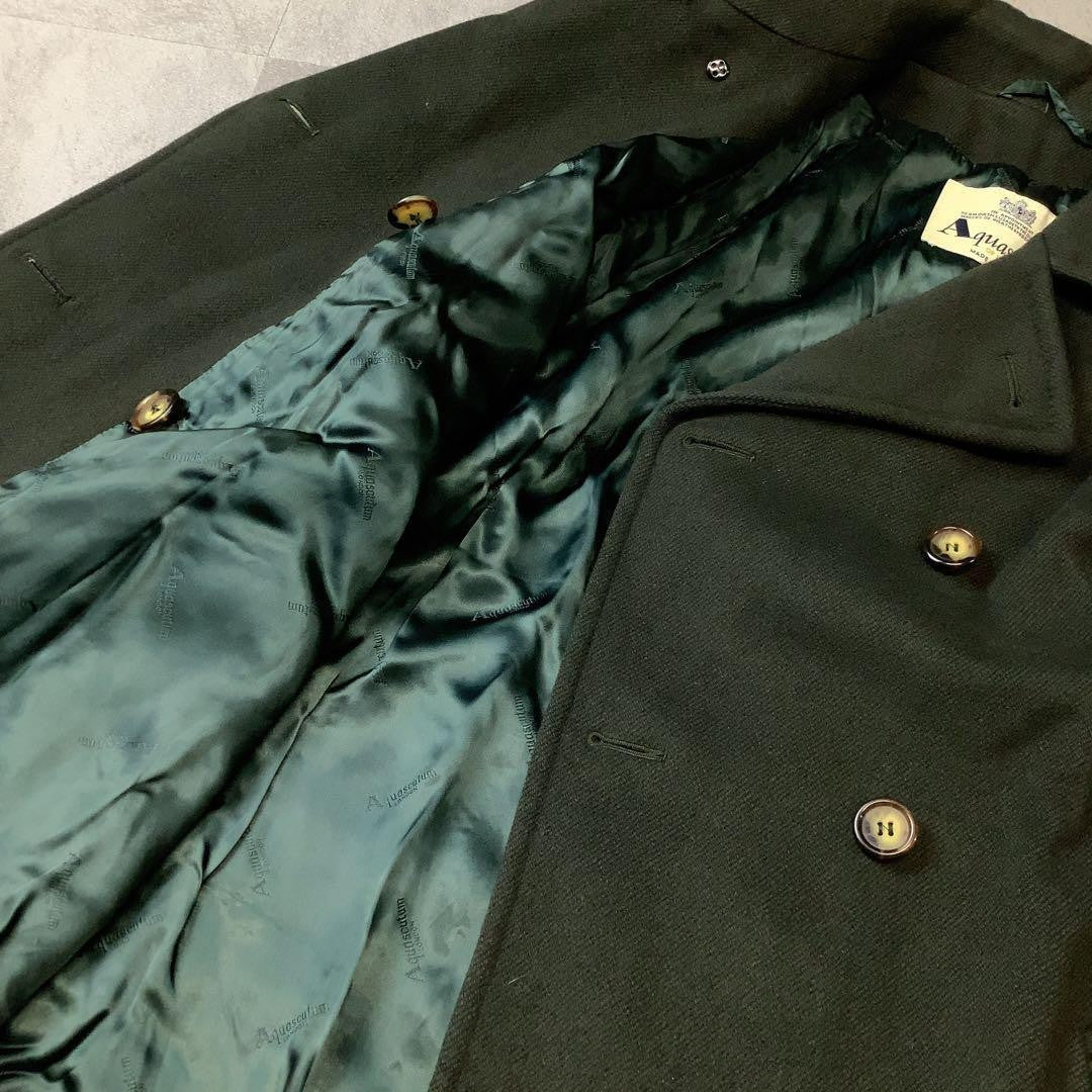 Aquascutum Trench Coat Asian fit L US size M Khaki Authentic