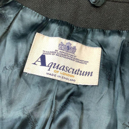 Aquascutum Trench Coat Asian fit L US size M Khaki Authentic