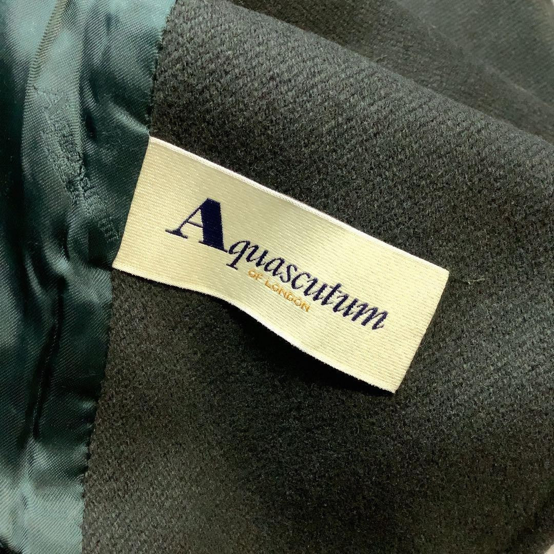 Aquascutum Trench Coat Asian fit L US size M Khaki Authentic