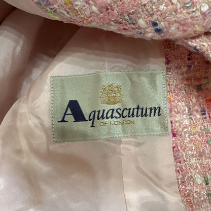 Aquascutum Jacket Asian fit M US size S Pink Authentic