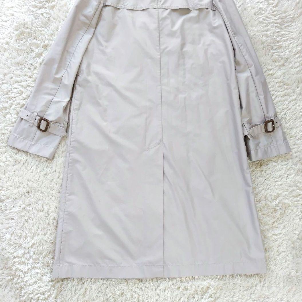 Aquascutum Trench Coat Asian fit S US size XS Off White Beige Authentic