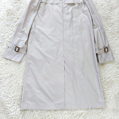Aquascutum Trench Coat Asian fit S US size XS Off White Beige Authentic