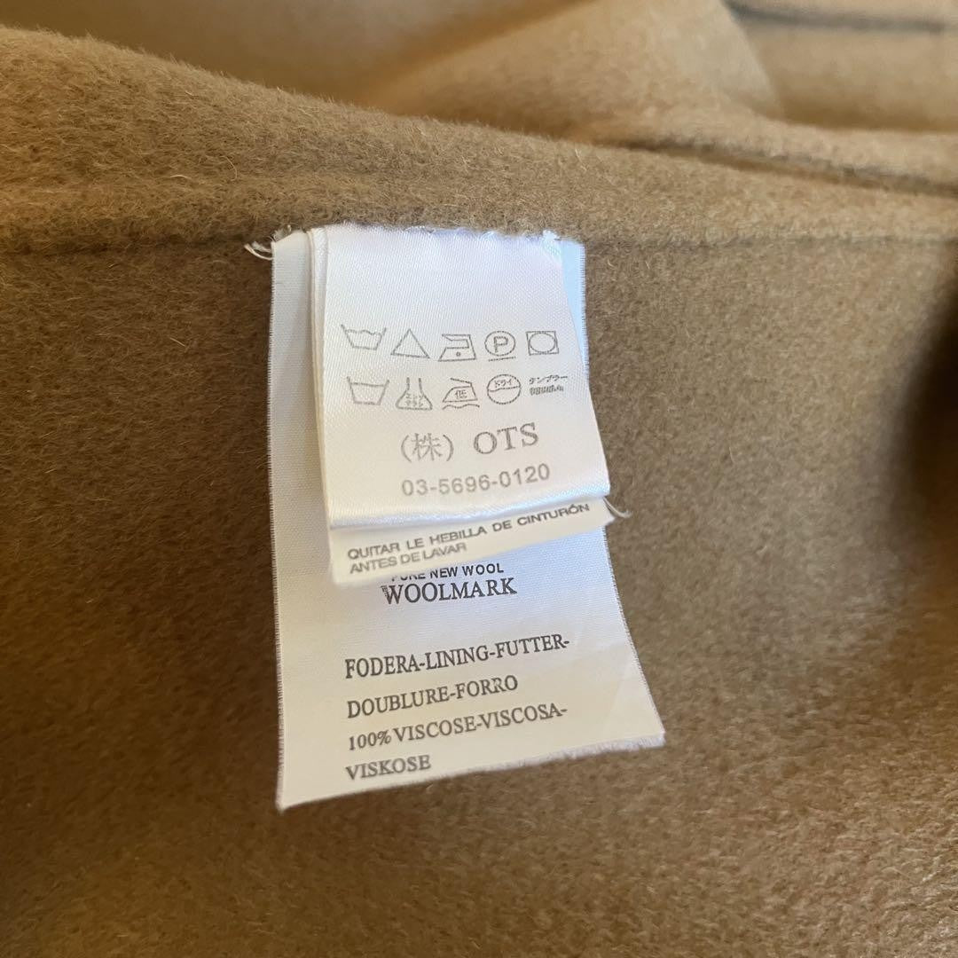 Max Mara Studio Gown Coat Asian fit M US size S Camel Authentic
