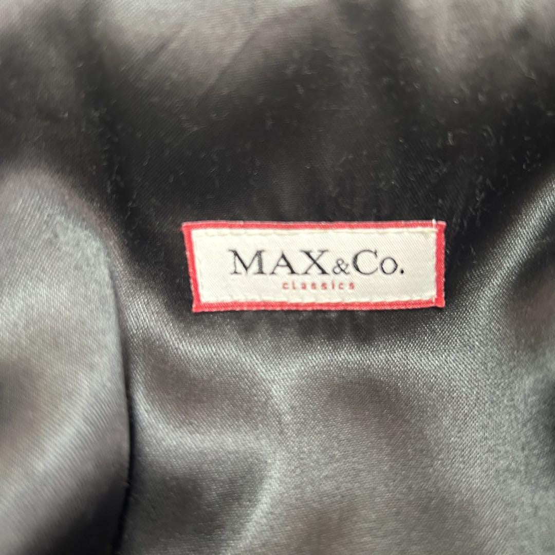 MAX&Co. Coat Asian fit M 38 US size S Dark Gray Authentic