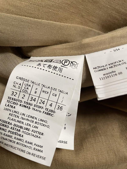 Max Mara Long Coat Asian fit M US size S Authentic