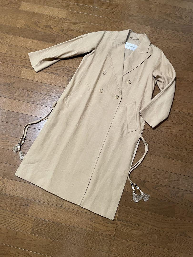Max Mara Long Coat Asian fit M US size S Authentic