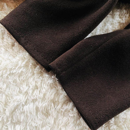 Max Mara Long Coat Asian fit XL 42 US size L Dark Brown Authentic