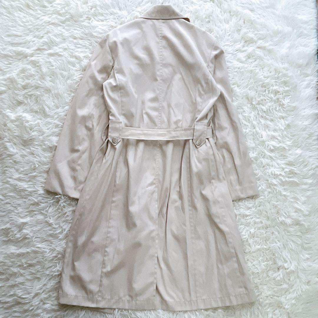 Weekend Max Mara Trench Coat Asian fit XL 42 US size L Off White Authentic