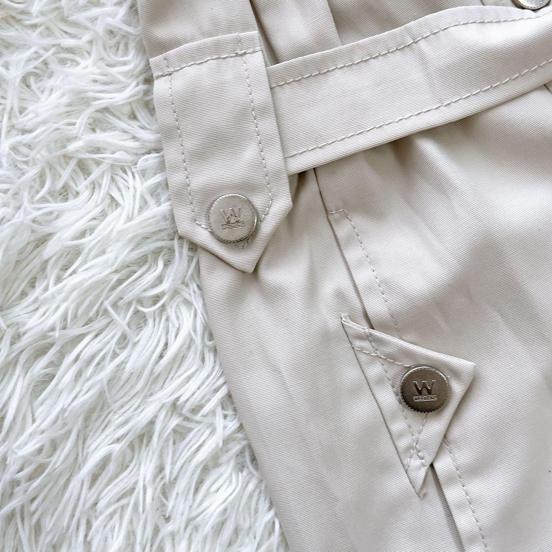 Weekend Max Mara Trench Coat Asian fit XL 42 US size L Off White Authentic