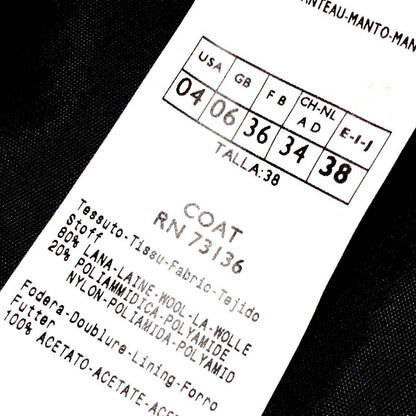 Max Mara MAX&Co. Chester Coat Asian fit M 38 US size S Dark Gray Authentic