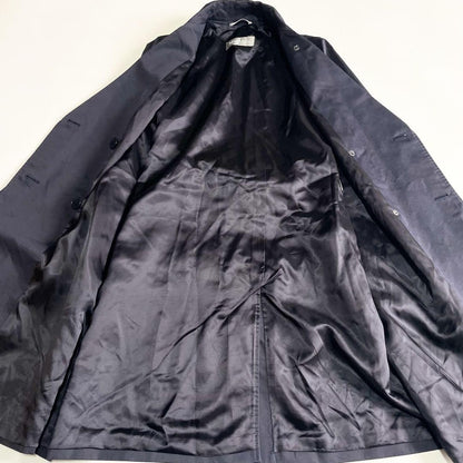 Max Mara Trench Coat Asian fit M 38 US size S Navy Authentic