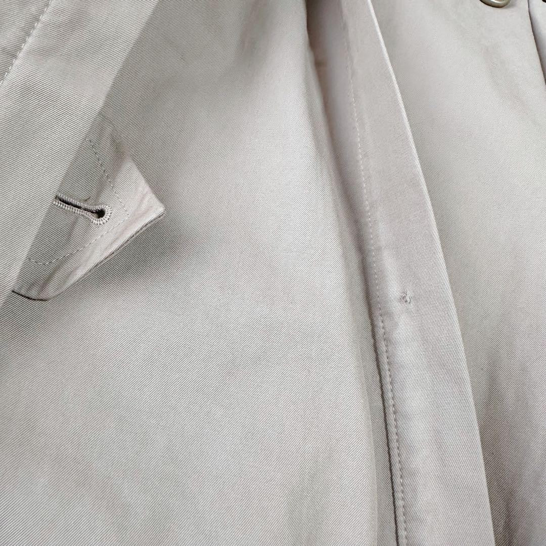 BURBERRYS Coat Nova Check FREE SIZE Beige Authentic