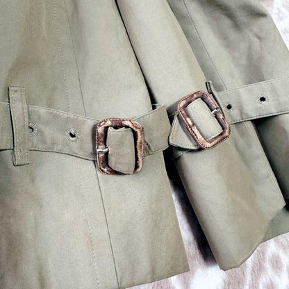 BURBERRYS Coat Nova Check FREE SIZE Beige Authentic