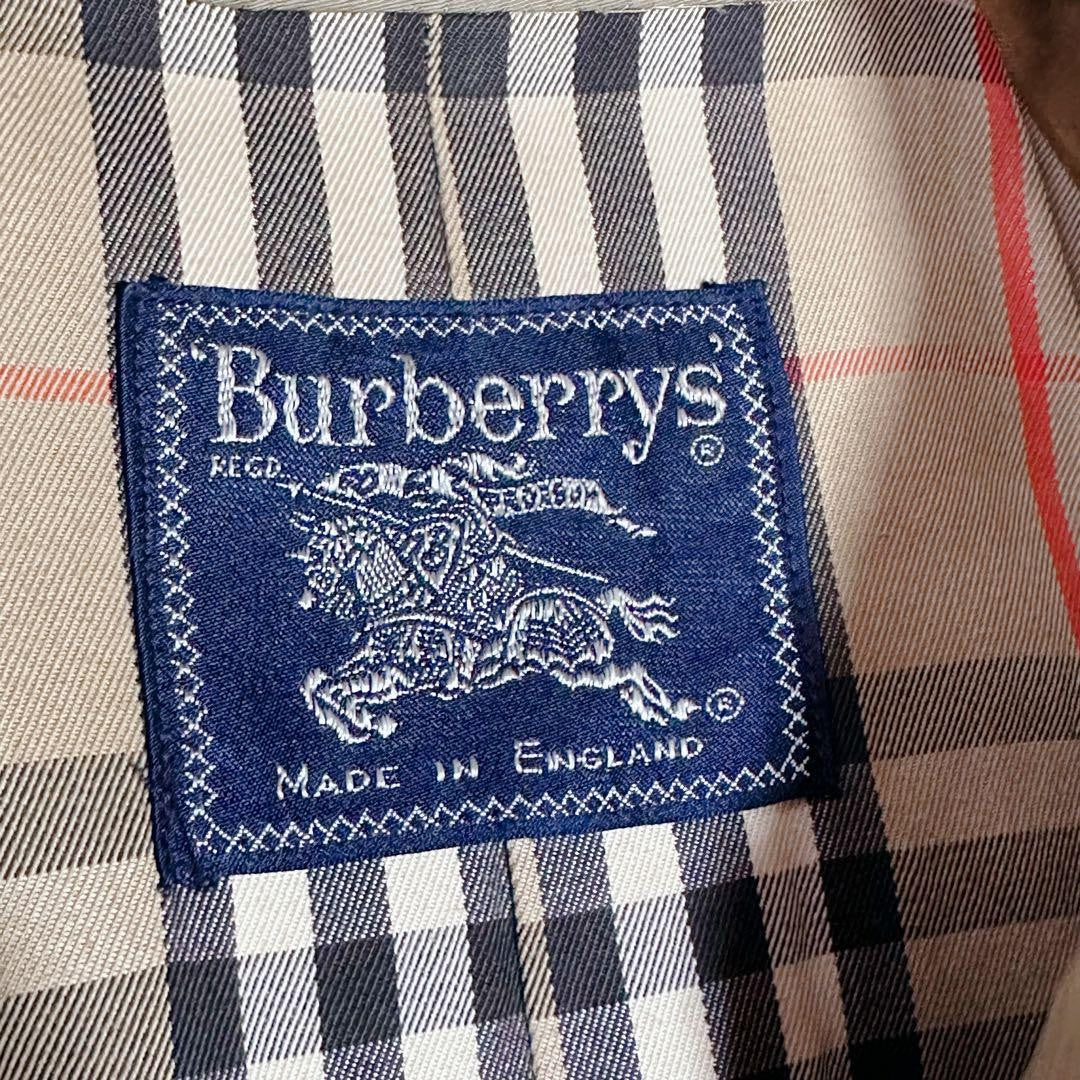 BURBERRYS Coat Nova Check FREE SIZE Beige Authentic