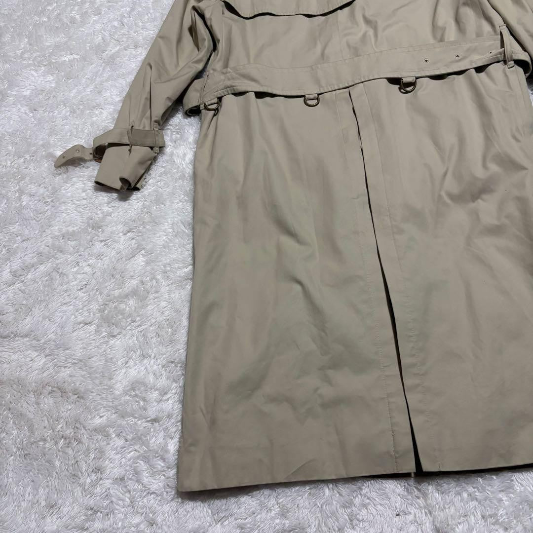 BURBERRYS Coat Nova Check Asian fit XL US size L Beige Authentic