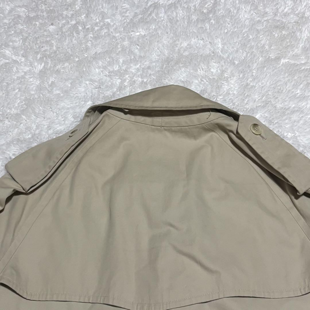 BURBERRYS Coat Nova Check Asian fit XL US size L Beige Authentic