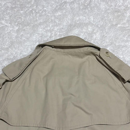 BURBERRYS Coat Nova Check Asian fit XL US size L Beige Authentic