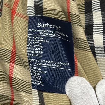 BURBERRYS Coat Nova Check Asian fit XL US size L Beige Authentic