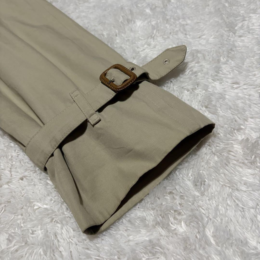 BURBERRYS Coat Nova Check Asian fit XL US size L Beige Authentic