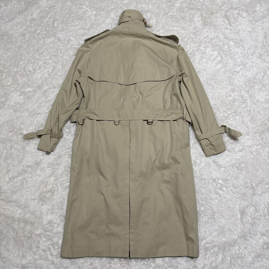 BURBERRYS Coat Nova Check Asian fit XL US size L Beige Authentic