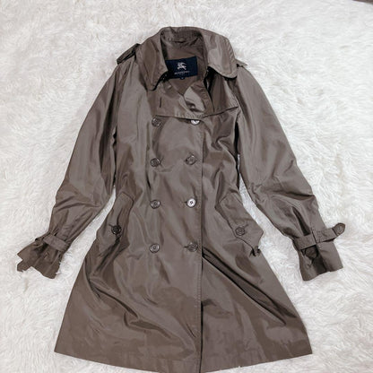 BURBERRY LONDON Coat 2way Asian fit M 38 US size S Brown Authentic