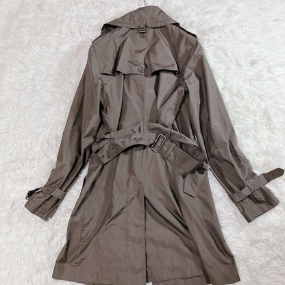 BURBERRY LONDON Coat 2way Asian fit M 38 US size S Brown Authentic