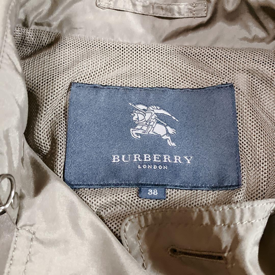 BURBERRY LONDON Coat 2way Asian fit M 38 US size S Brown Authentic