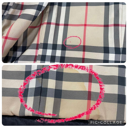 BURBERRY LONDON Coat Jacket Nova Check Asian fit 3XL 46 US size 2XL Authentic