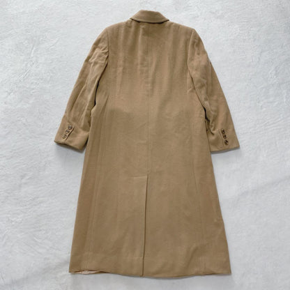 Aquascutum Chester Coat Asian fit L US size M Brown Authentic