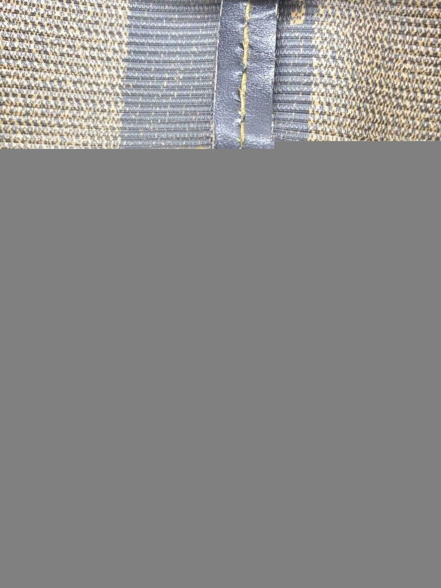 FENDI Hand Bag Tote Purse Pecan Leather Authentic