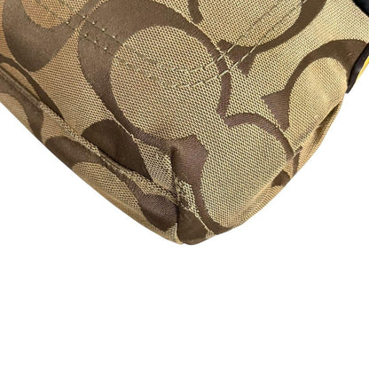 COACH Hand Shoulder Bag Tote Purse Signature Authentic
