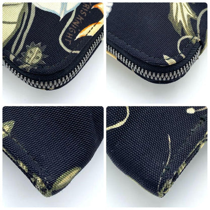GUCCI Clutch Bag Second Bag Canvas Leather Black Multicolor Authentic