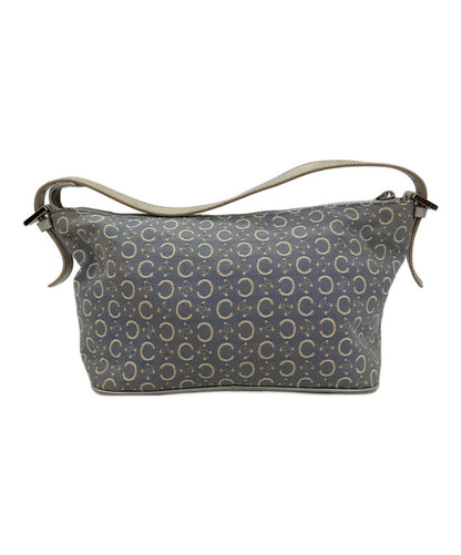 CELINE Shoulder Bag Purse C Macadam Gray Authentic