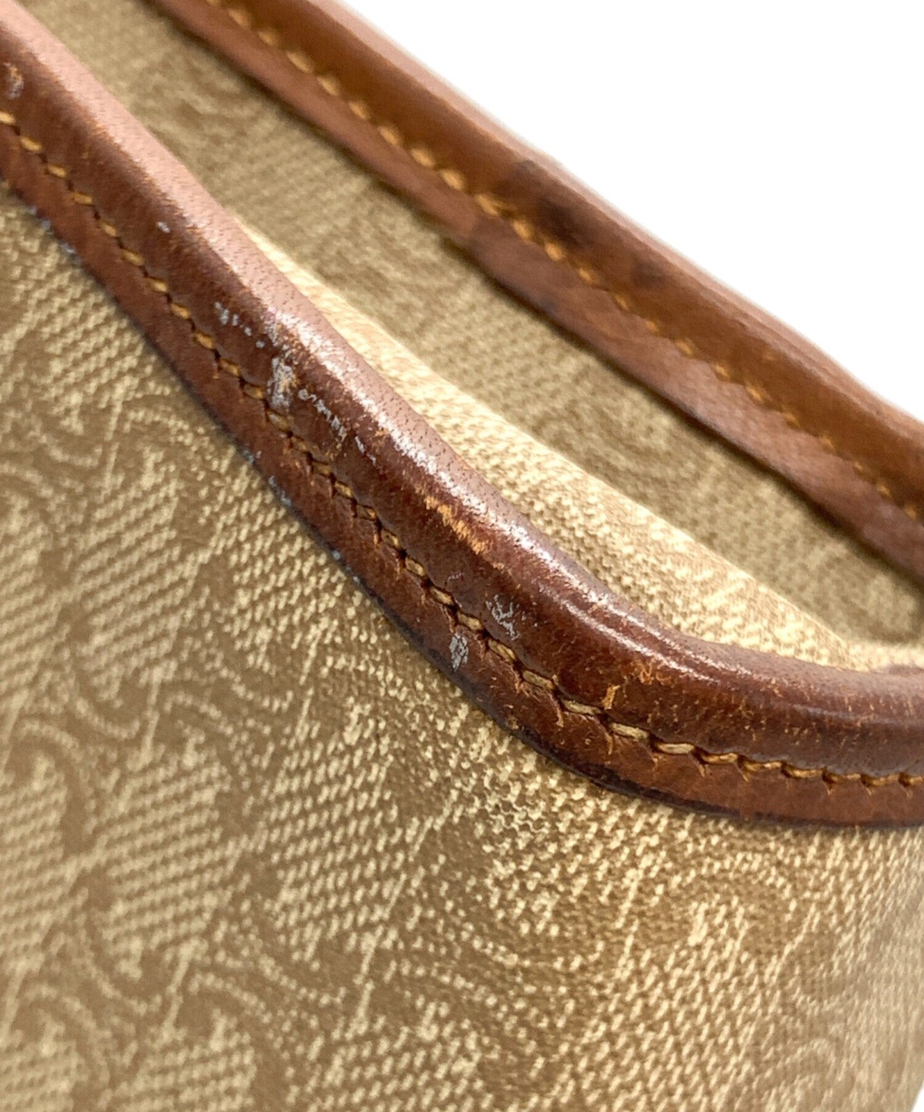 CELINE Clutch Bag Second Bag Macadam Authentic