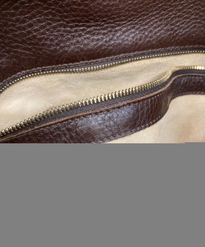BOTTEGA VENETA Shoulder Bag Purse Brown Authentic