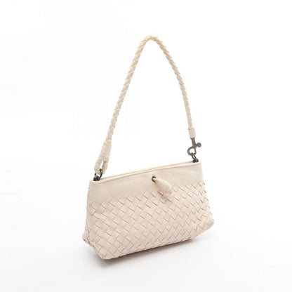 BOTTEGA VENETA Hand Shoulder Bag Tote Purse Intrecciato Leather Pink Authentic