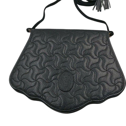 Saint Laurent Shoulder Bag Purse YSL Cassandra Black Authentic